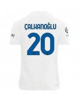 Inter Milan Hakan Calhanoglu #20 Vieraspaita 2023-24 Lyhythihainen
